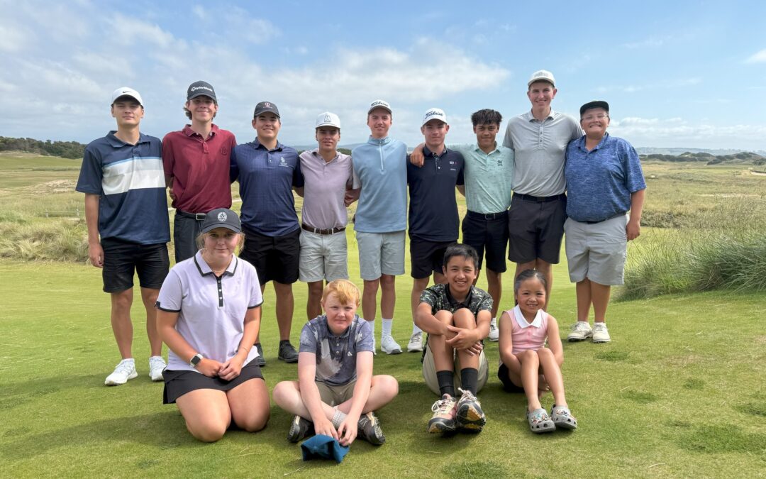 Junior End of Year Winners awarded after Barnbougle Ambrose