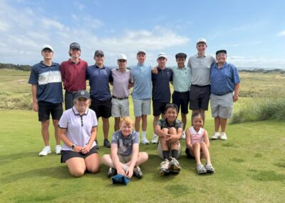 Junior End of Year Winners awarded after Barnbougle Ambrose